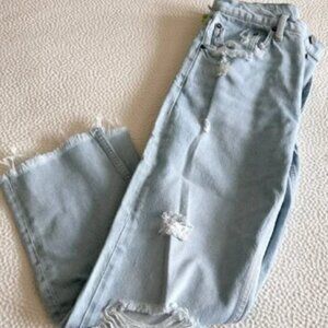 Boyish Women's The Tommy Spectacular Now Hi Rise Rigid Straight Jean Sz 27